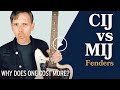 Fender CIJ vs MIJ: Why Does One Cost More?