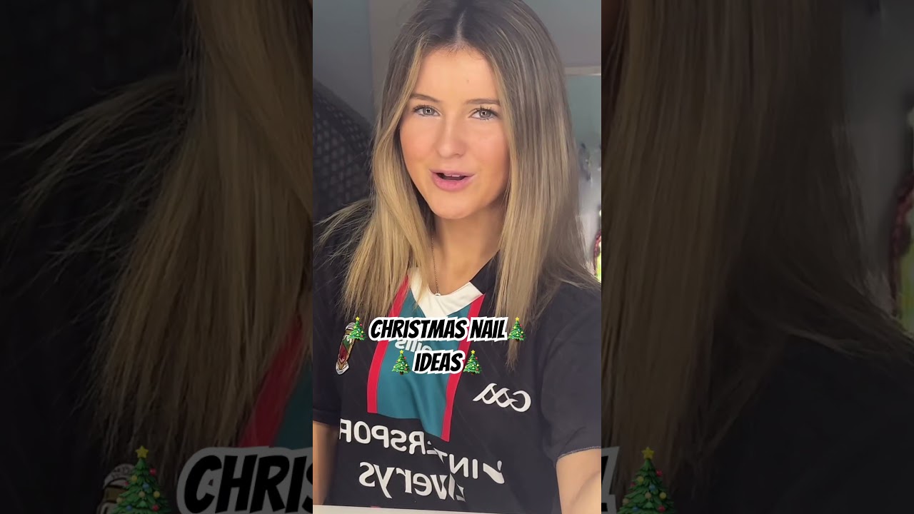 Christmas nail ideas 🎄🤪 #nail #christmas #shorts