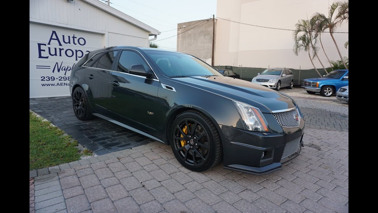 The 2014 Cadillac CTS-V Wagon is a 556HP Family Truckster ...