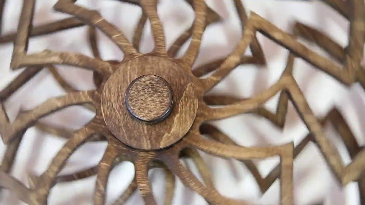 art installation wooden kinetic sculpture by shawn gano