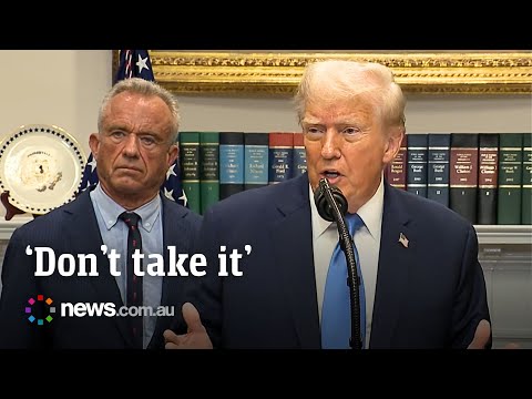 Trump announces paracetamol may increase Autism risk