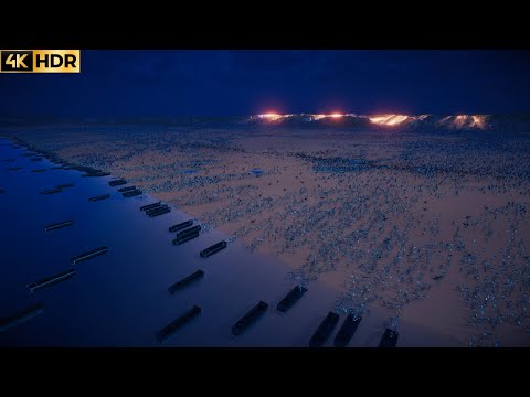 4 MILLION Khorne Army Landing vs Stark ARMY -Ultimate Epic Battle Simulator 2|UEBS |EPICBATTLEWAR