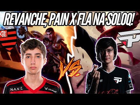 REVANCHE, TINOWNS DE LEE SIN VS JEAN MAGO DE JAYCE, FLAMENGO X PAIN NA SOLOQ!