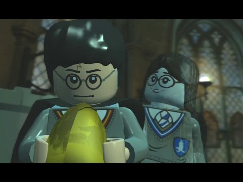 LEGO Harry Potter Years 1-4 Walkthrough Part 13 - Year 4 - 'The First Task & Secret of the Egg'