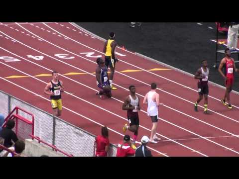 Men 100 Prelim False start