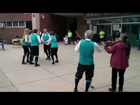 Sword dancing by Griggstown Lock at NEFFA 2015