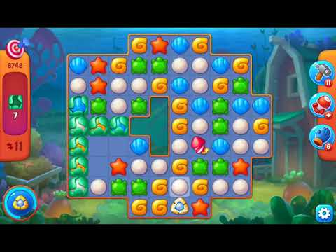 Fishdom 2021 - Challenge Level 6748   #playrix #fishdom #gaming