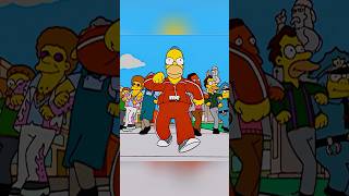 Homer decides to start walking #shorts