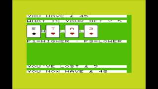 Three Great Games of Chance for the Commodore VIC-20 / Commodore VC-20