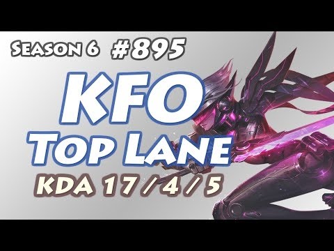 FOX kfo - Fiora vs Irelia - KR LOL Challenger 392LP
