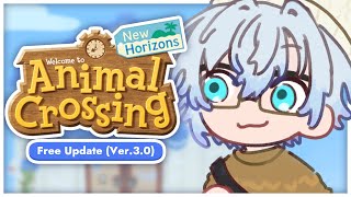 【ANIMAL CROSSING】 new update!!! woah!!! 🏨 【NIJISANJI EN | Kaelix Debonair】