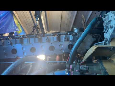 Cat C15 Rebuild Part 2, Installing The Head!!