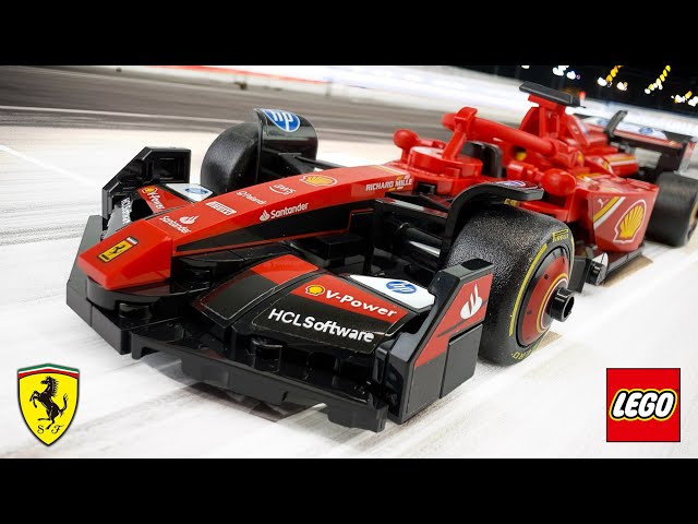 Vídeo relacionado con LEGO Speed Champions Coche de Carreras Ferrari SF-24 F1 de Juguete - Regalo por el Día del Padre - Maqueta de Vehículo Rojo de Fórmula 1 y Minifigura de Piloto para Coleccionar - 77242