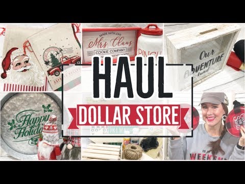 MASSIVE DOLLAR STORE CHRISTMAS HAUL 2019 | DOLLAR TREE HAUL Video