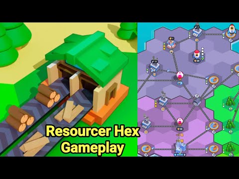 Resourcer Hex Game Gameplay - YouTube