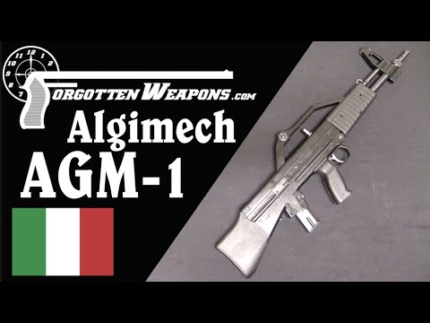 Algimech AGM-1: A Short-Lived Italian 9mm Bullpup