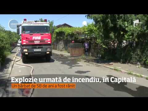 O explozie puternică s-a produs în Capitală