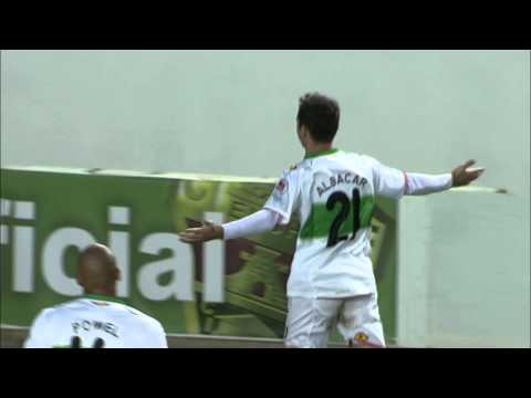 La Liga | Todos los goles del Elche - Racing de Santander (1-0) | 28-10-2012 | J11