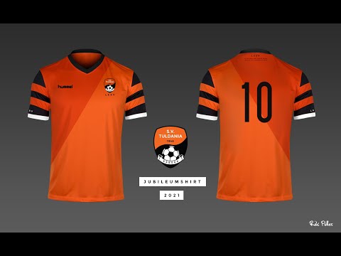 Onthulling Jubileumshirt s.v. Tuldania 75 jaar