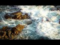 Ocean Waves Crashing On Rocks White Noise To Help You Relax Study Or Sleep Nature Video 10 Hrs