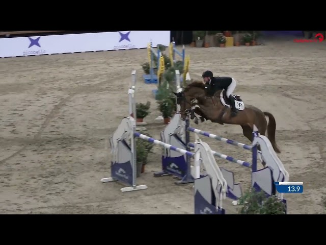 Half-sister of the mother of this Frozen Embryo is the CSI 1.55m jumping mare Ohaj de Regor with rider Pieter Kenis.