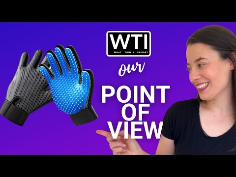 KATs Pet Grooming Gloves - WTI product video review