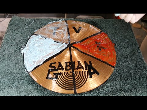 Testing Cheap Ways to Clean Cymbals