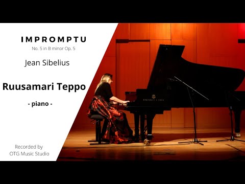 JEAN SIBELIUS | Impromptu No. 5 in B Major Op. 5 | Ruusamari Teppo