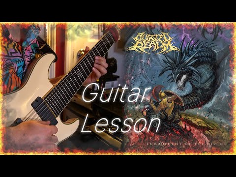 Metal Guitar Lesson - Silver Tongue by Buried Realm (Part 1)