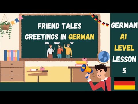 Learn German in Nepali - Basic Level A1 - Greetings in German - Lesson 5