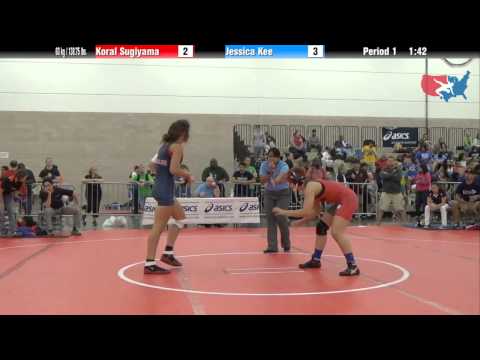 FILA Junior 63 kg / 138.75 lbs. - Koral Sugiyama vs. Jessica Kee