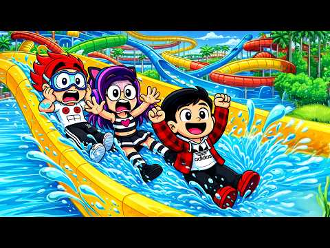I'M CREATING MY OWN WATER PARK IN ROBLOX | Kori