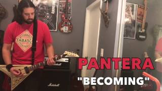 Becoming/Throes of Rejection - Pantera (Guitar Cover) by Tommy Cro