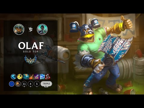 Olaf Top vs Karma - EUW Challenger Patch 12.11