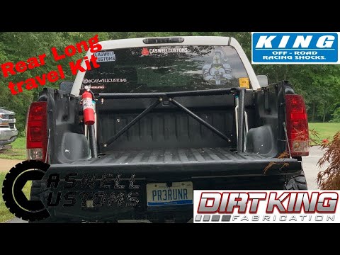 Silverado/Sierra Dirtkings Bedcage Rear long travel Kit