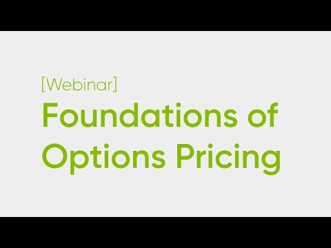 The Foundations of Options Pricing