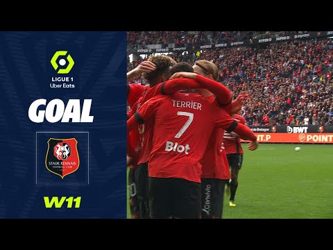 Goal Martin TERRIER (77' - SRFC) STADE RENNAIS FC - OLYMPIQUE LYONNAIS (3-2) 22/23