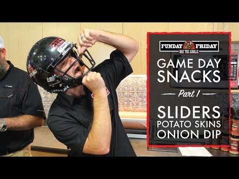 Funday Friday Week 58 • How to Make Game Day Snacks Round 1 | REC TEC Grills