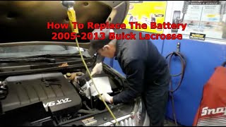 How To Replace The Battery 2005-2013 Buick Lacrosse