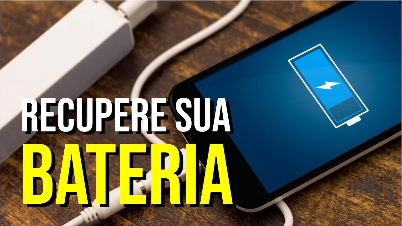 Como DESVICIAR bateria de CELULAR