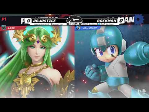 Quarantainment 21 Losers Finals - ABjustice (Palutena) Vs. Rockman (MegaMan, Puff) - SSBU