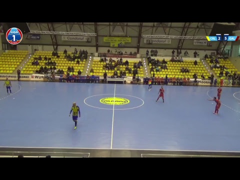 Futsal LIVE: Dunarea Calarasi - United Galati