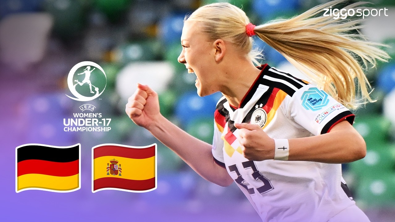 BIKKELHARDE STRIJD TUSSEN TWEE GROOTMACHTEN!! 😱🤯 | Duitsland vs Spanje | EK Vrouwen Onder 17