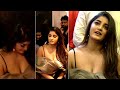 Actress Dimple Hayathi Hottest Visuals At Ajmad Habib Saloon Grand Opened Nandita Swetha