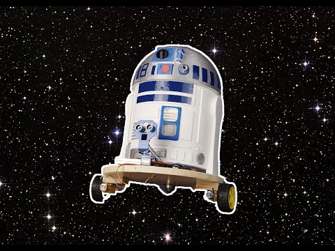 3d Printed Obstacle Avoiding R2d2 Using An Arduino Uno In 13 Steps 13 Steps With Pictures Instructables