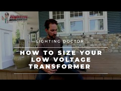 How to Size a Low Voltage LED Landscape Lighting Transformer