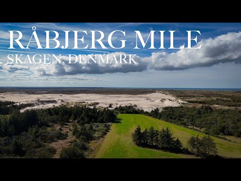 Råbjerg Mile – Denmark’s Desert – DENMARK 4K – Sand Dune – Scenic Aerial Views & Relaxing Jazz