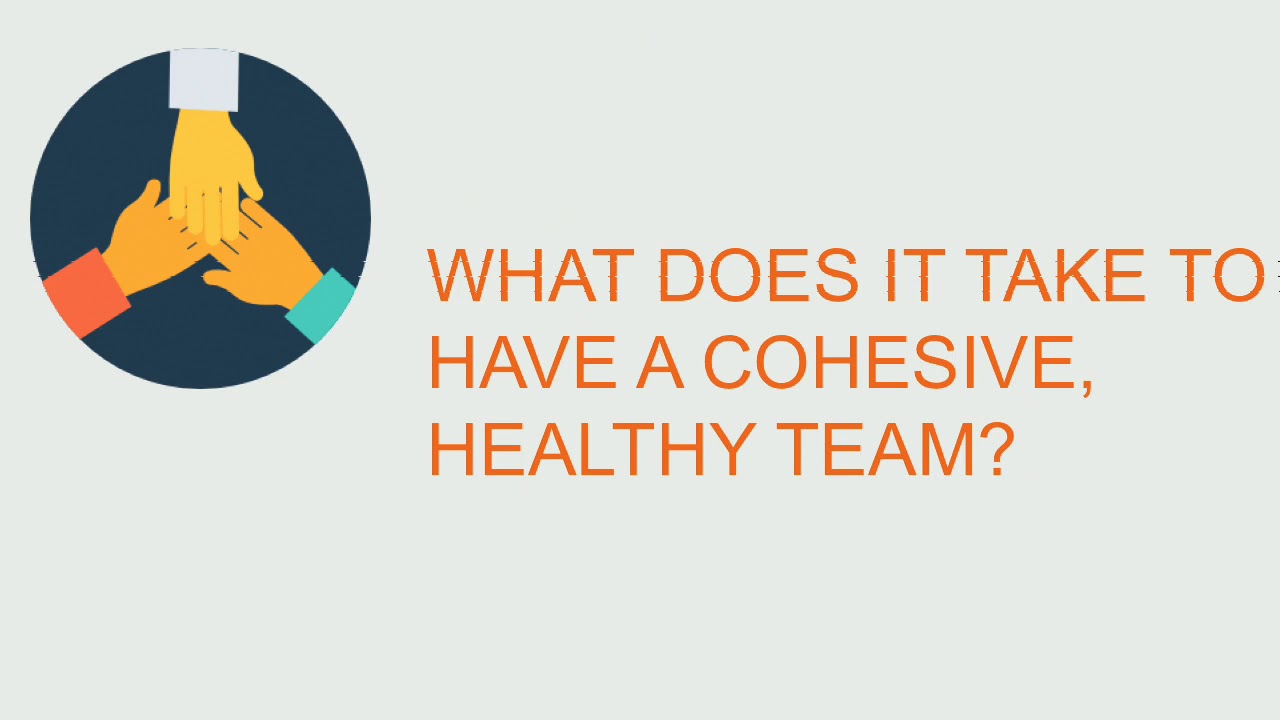 DrupalCon Nashville 2018: How to Build a Healthy & Cohesive Team
