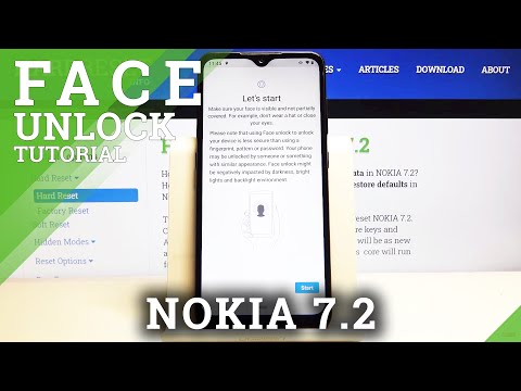 How to Use Face Unlock on NOKIA 7.2– Face Recognition