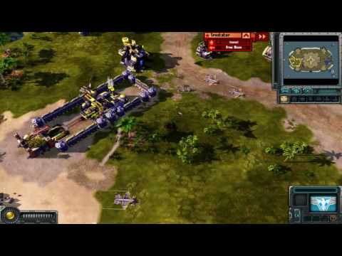 Vindies (A) vs. 4del (E) - Temple Prime - Red Alert 3